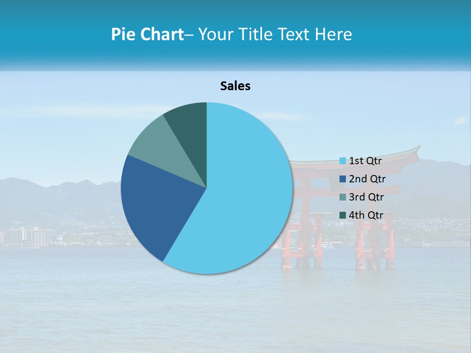 Ancient Sea Japanese PowerPoint Template