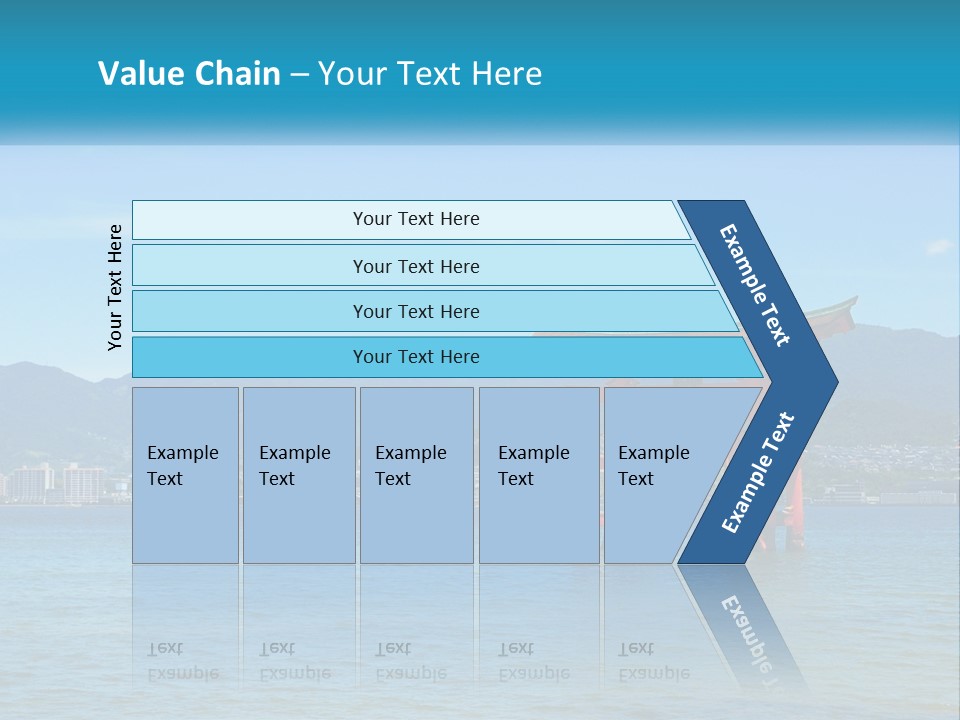 Ancient Sea Japanese PowerPoint Template