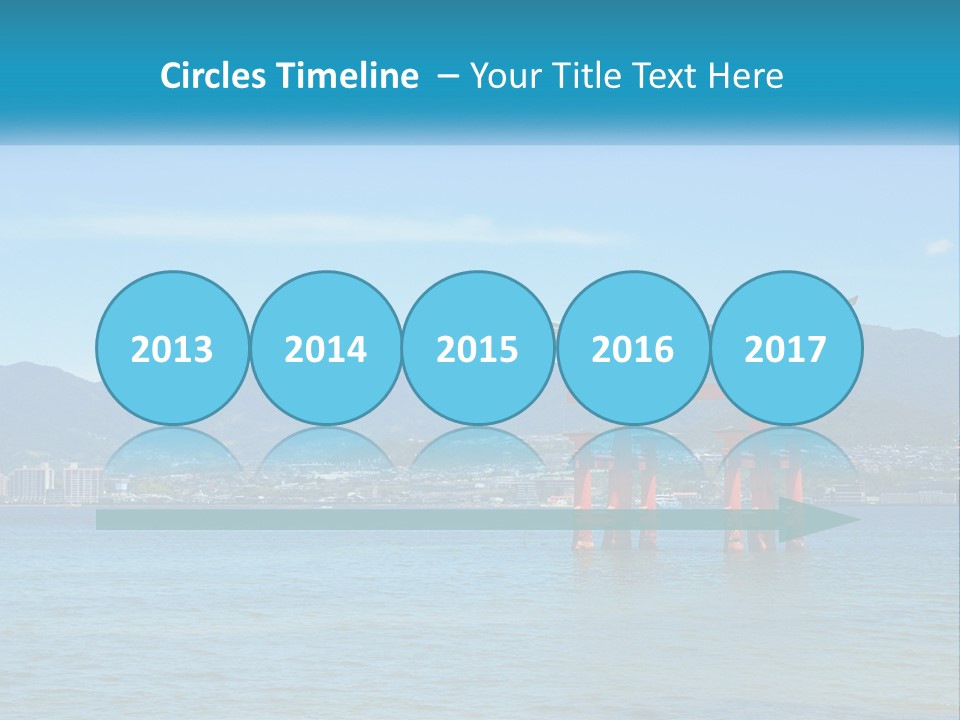 Ancient Sea Japanese PowerPoint Template