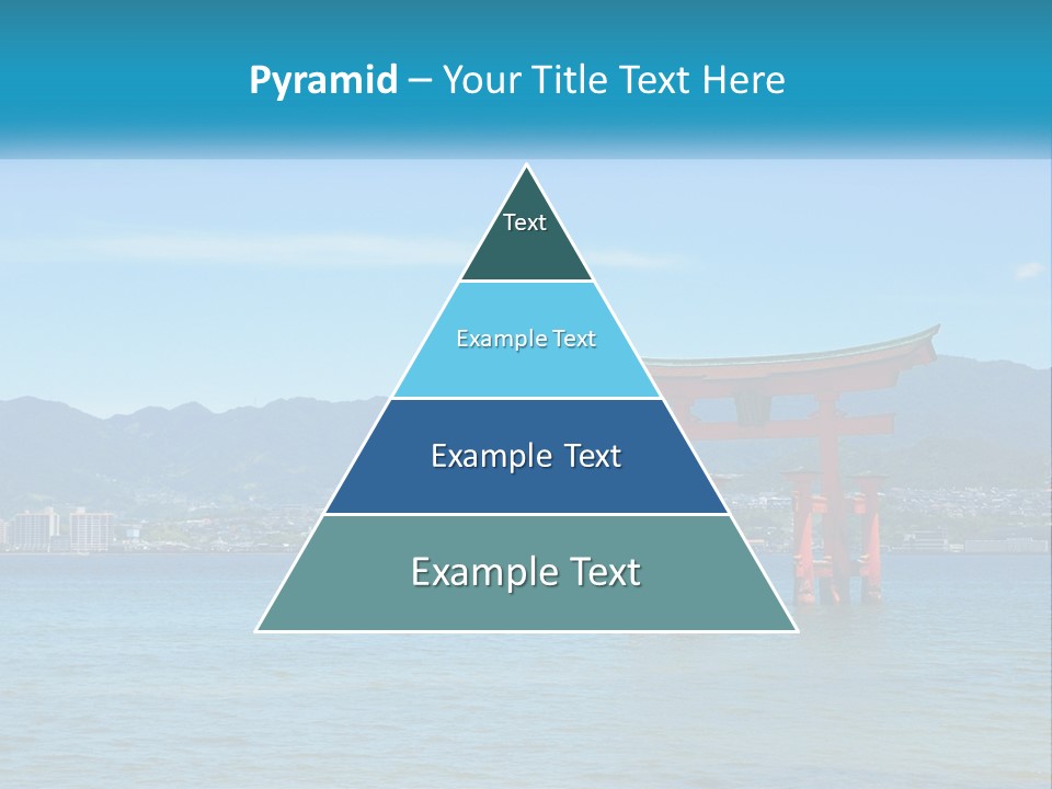 Ancient Sea Japanese PowerPoint Template