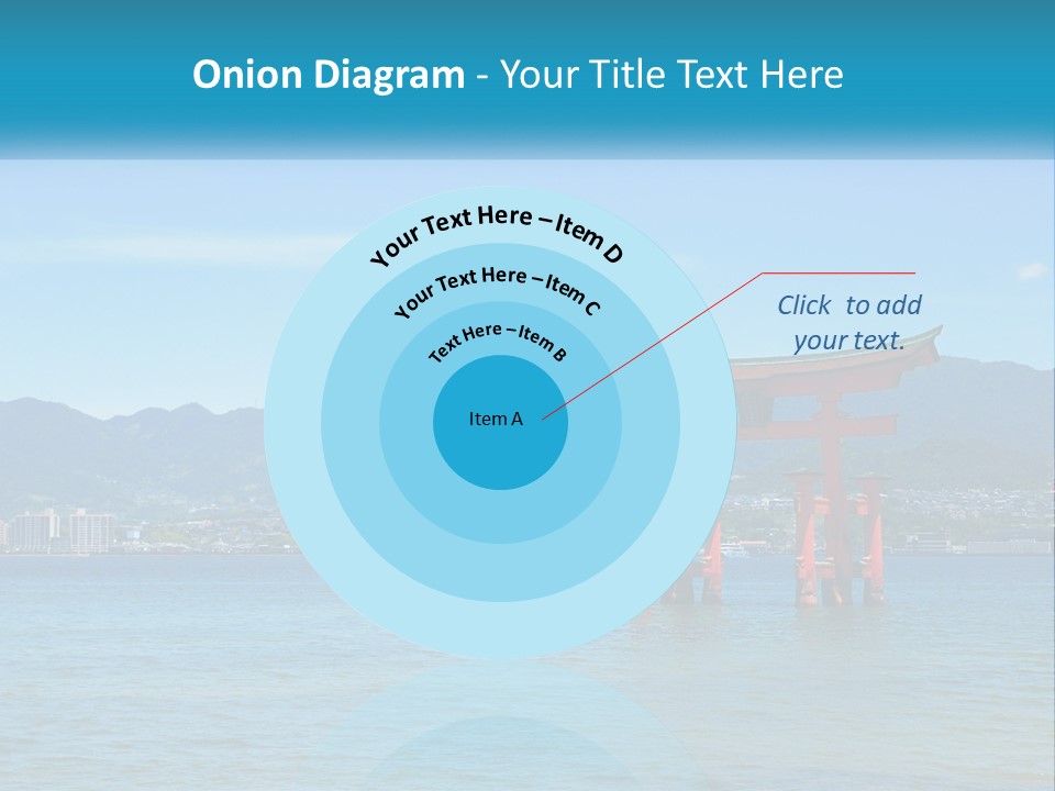 Ancient Sea Japanese PowerPoint Template