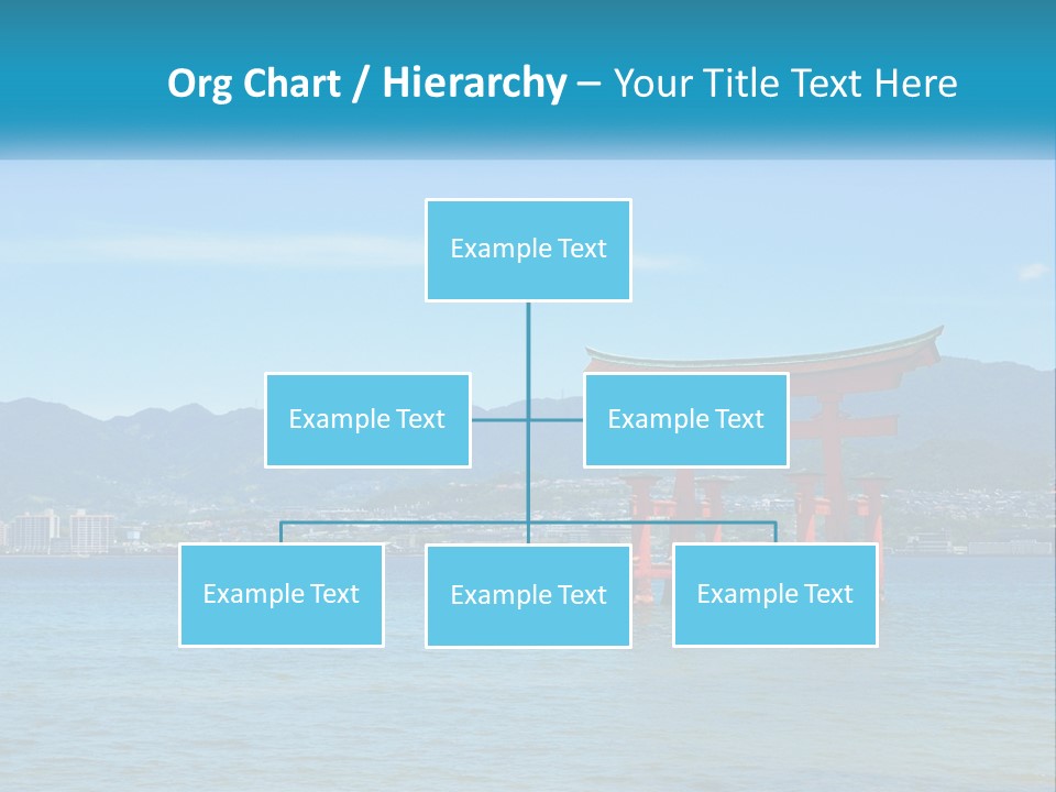 Ancient Sea Japanese PowerPoint Template