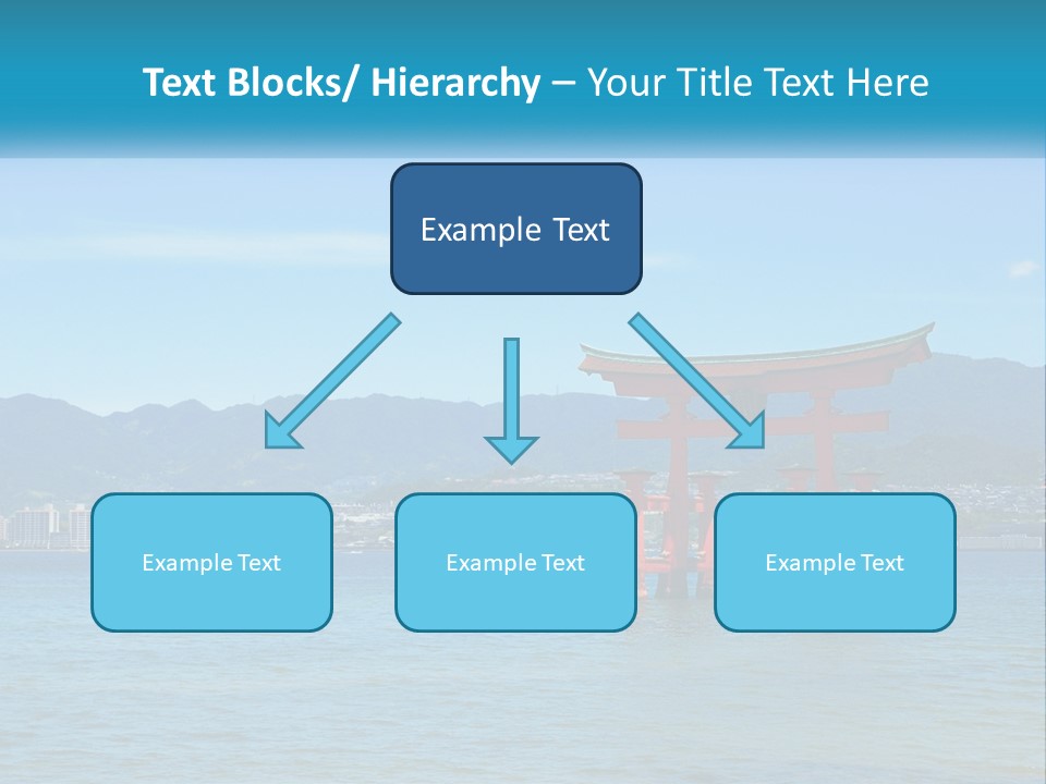 Ancient Sea Japanese PowerPoint Template