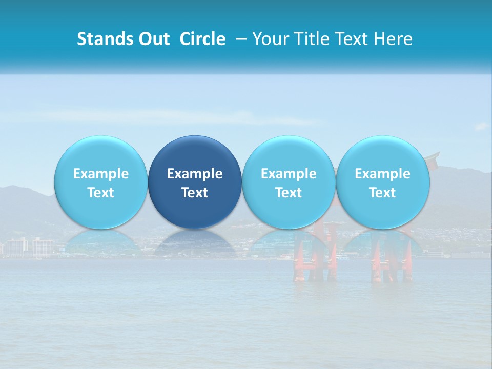 Ancient Sea Japanese PowerPoint Template