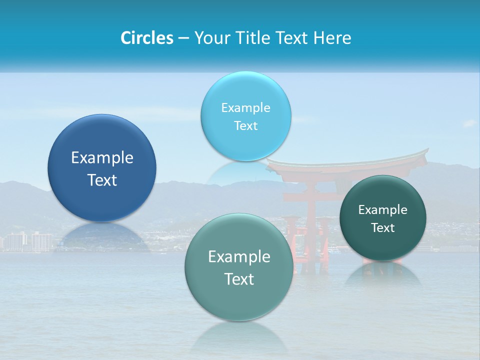 Ancient Sea Japanese PowerPoint Template
