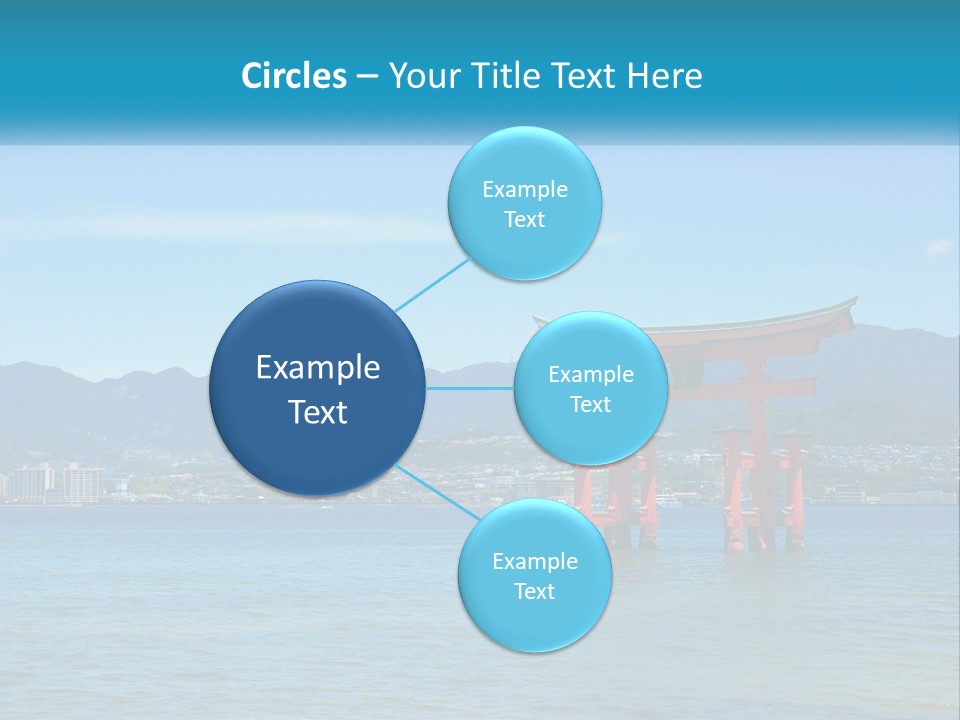 Ancient Sea Japanese PowerPoint Template