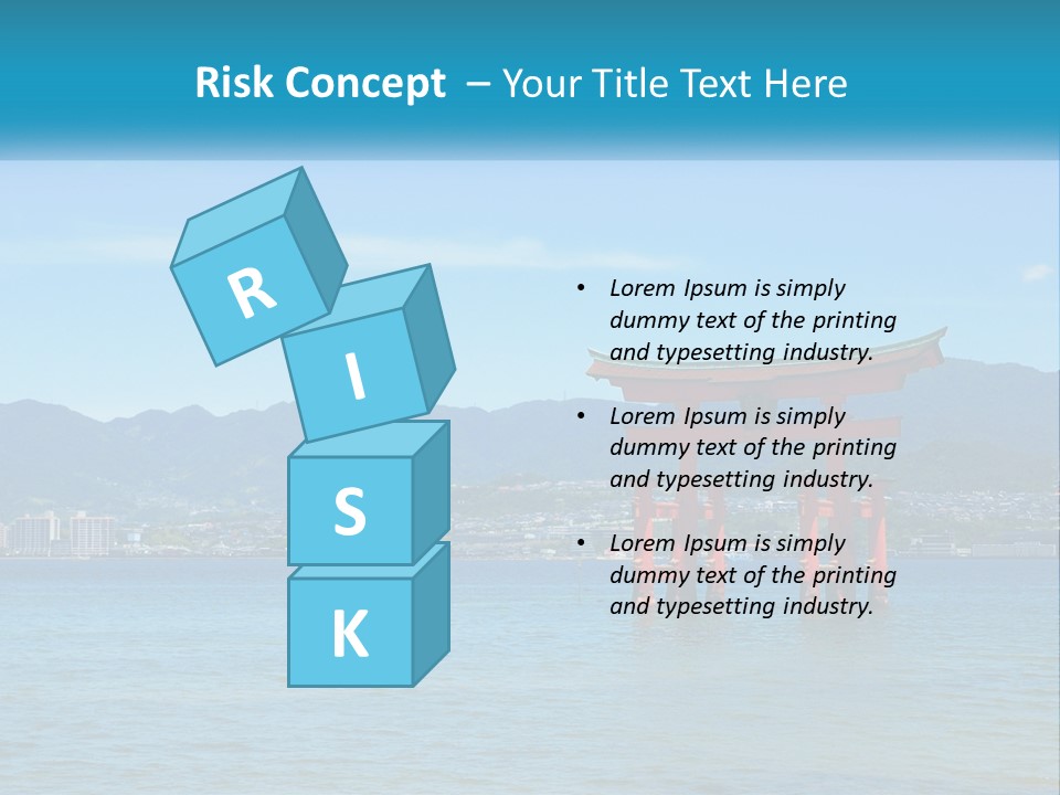 Ancient Sea Japanese PowerPoint Template