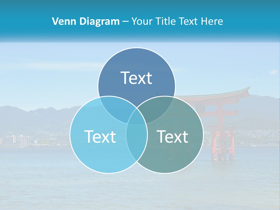 Ancient Sea Japanese PowerPoint Template