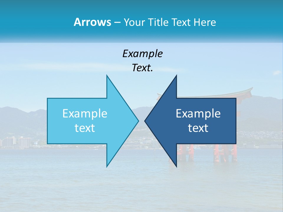 Ancient Sea Japanese PowerPoint Template