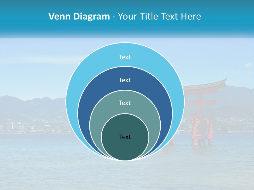 Ancient Sea Japanese PowerPoint Template
