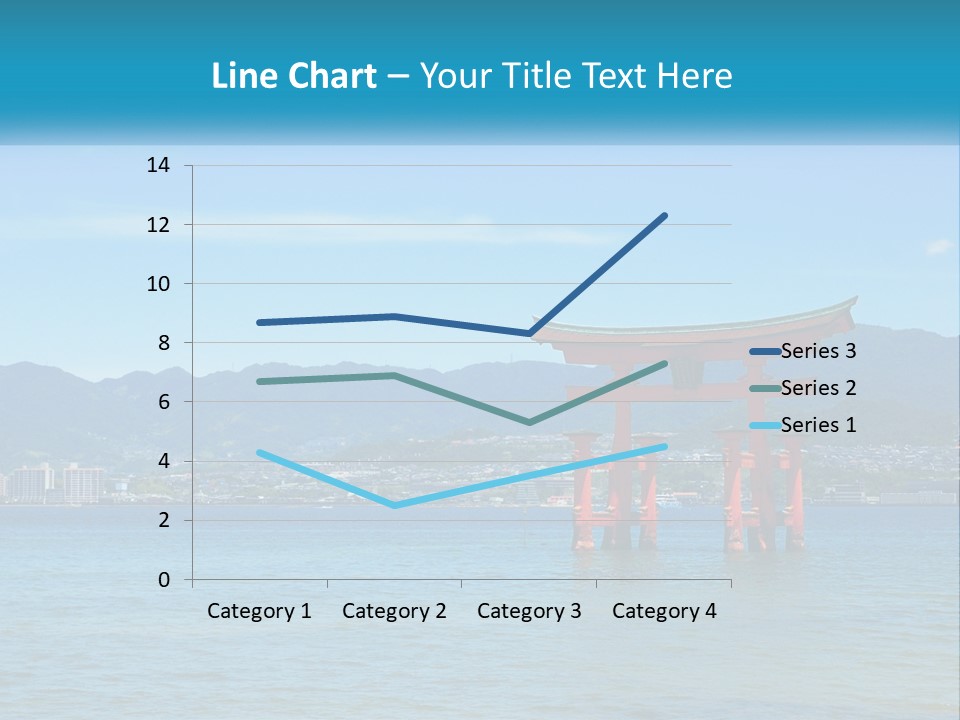Ancient Sea Japanese PowerPoint Template