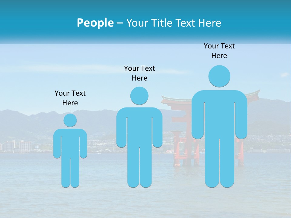 Ancient Sea Japanese PowerPoint Template