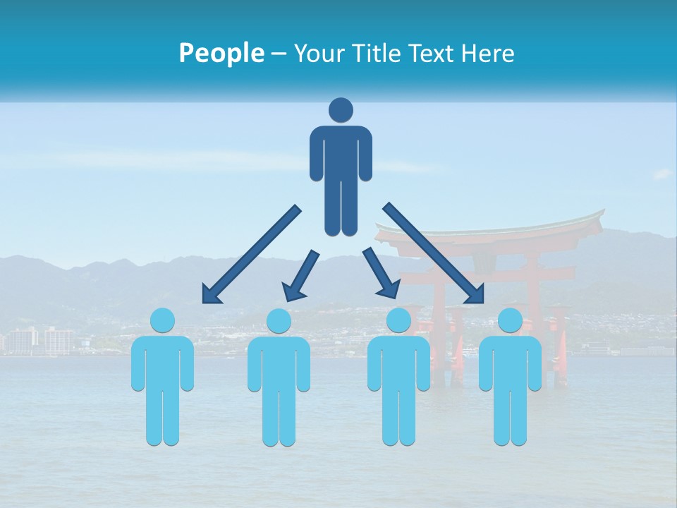 Ancient Sea Japanese PowerPoint Template