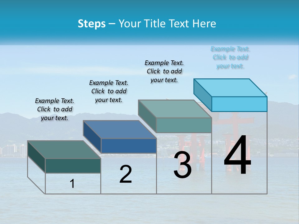 Ancient Sea Japanese PowerPoint Template
