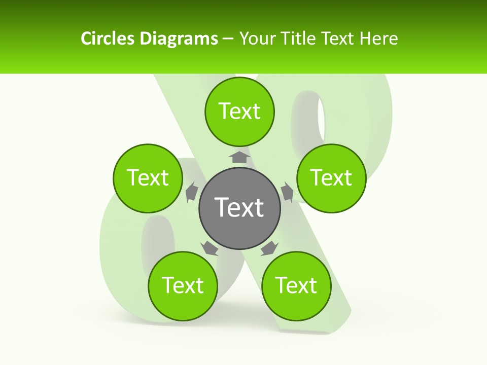 Pay Background Silver PowerPoint Template