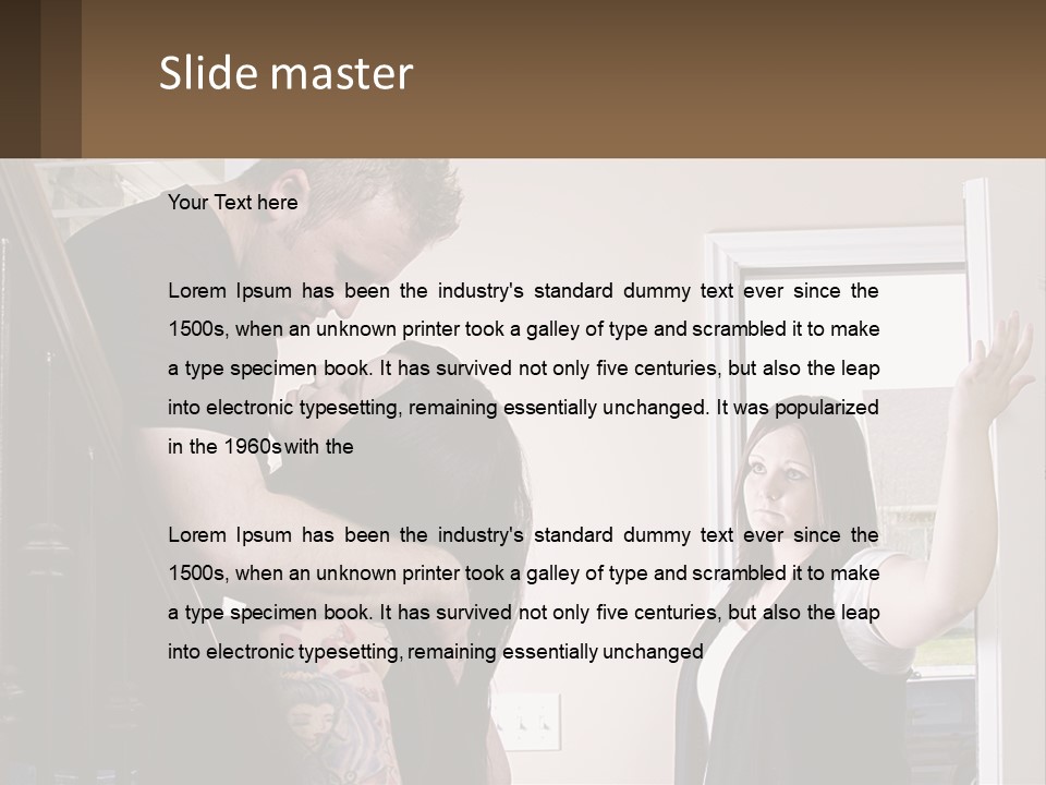 Marriage Another Lifestyle PowerPoint Template