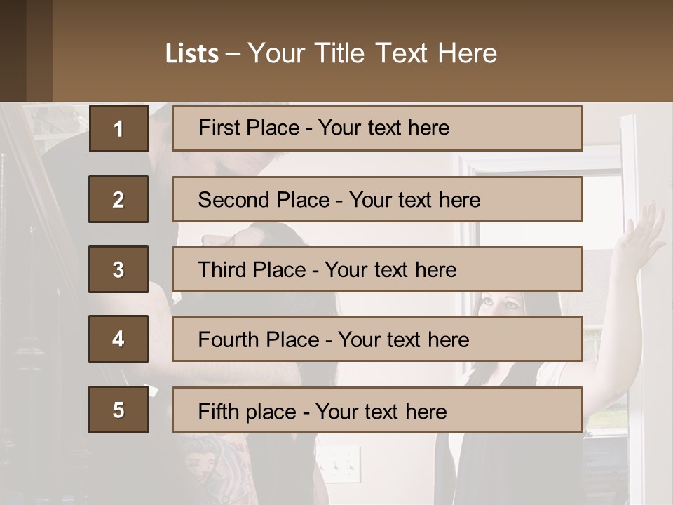 Marriage Another Lifestyle PowerPoint Template