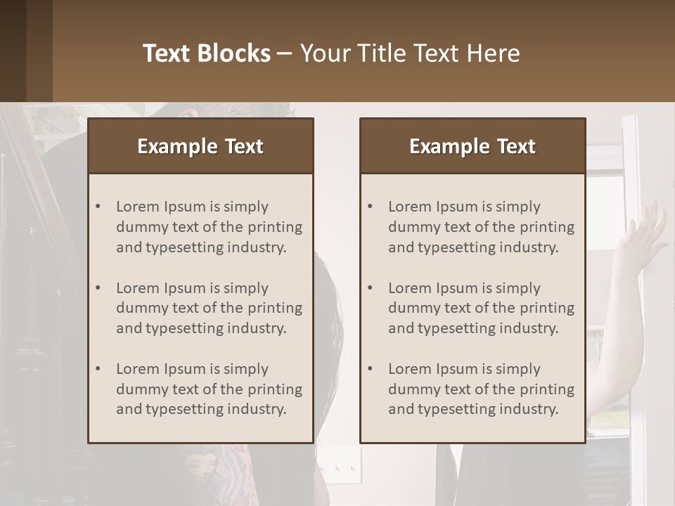 Marriage Another Lifestyle PowerPoint Template
