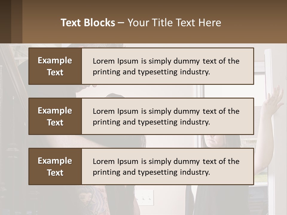 Marriage Another Lifestyle PowerPoint Template