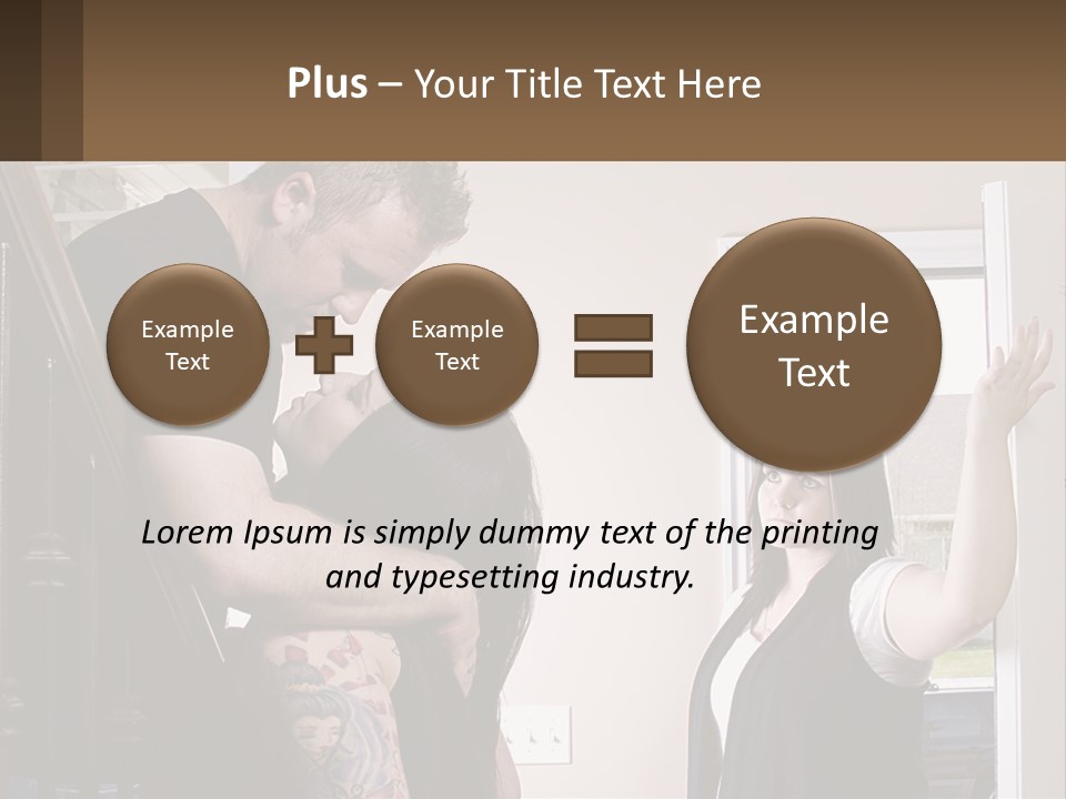 Marriage Another Lifestyle PowerPoint Template