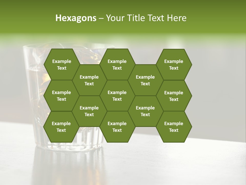 Glass Whiskey Background PowerPoint Template