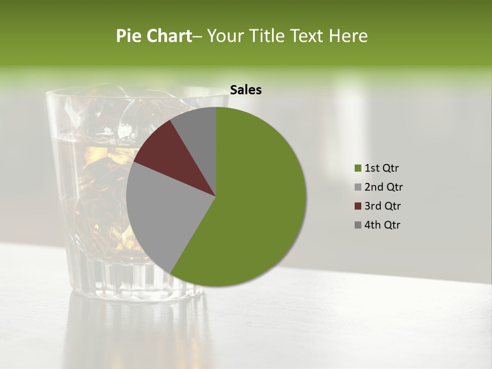 Glass Whiskey Background PowerPoint Template