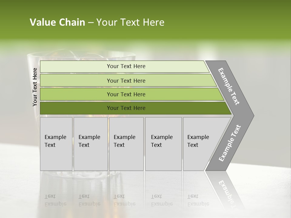 Glass Whiskey Background PowerPoint Template