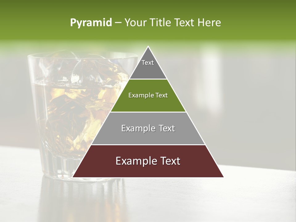 Glass Whiskey Background PowerPoint Template