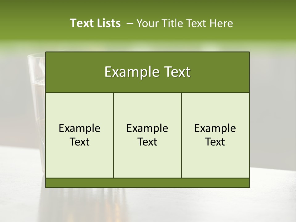 Glass Whiskey Background PowerPoint Template