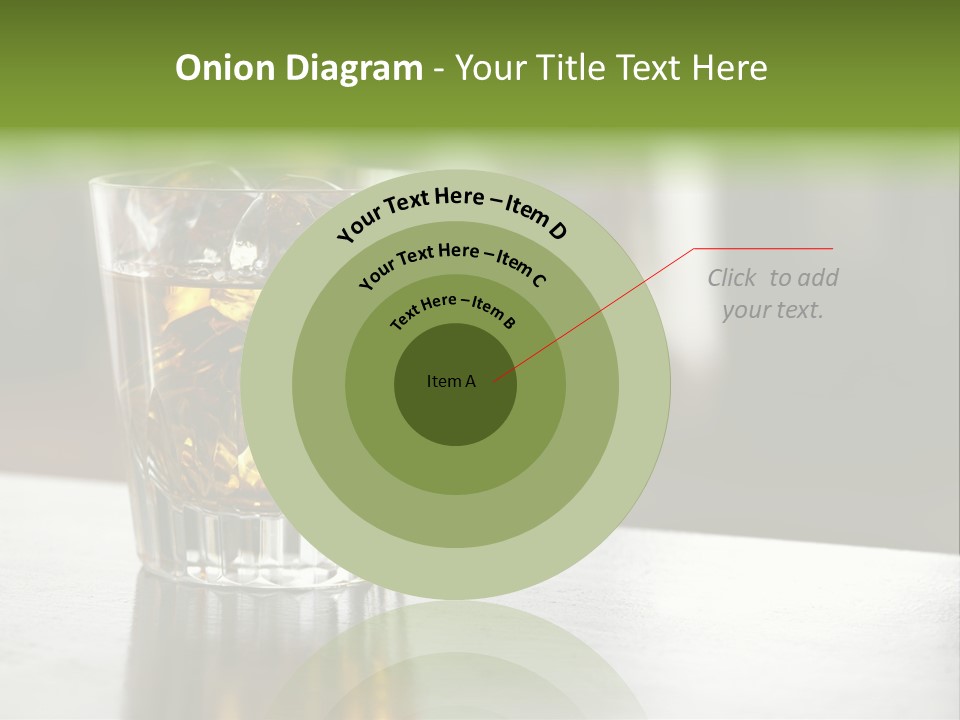Glass Whiskey Background PowerPoint Template