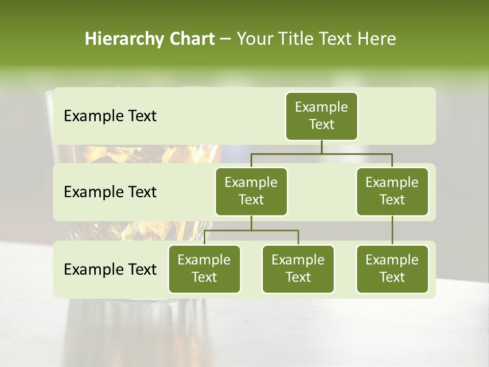 Glass Whiskey Background PowerPoint Template