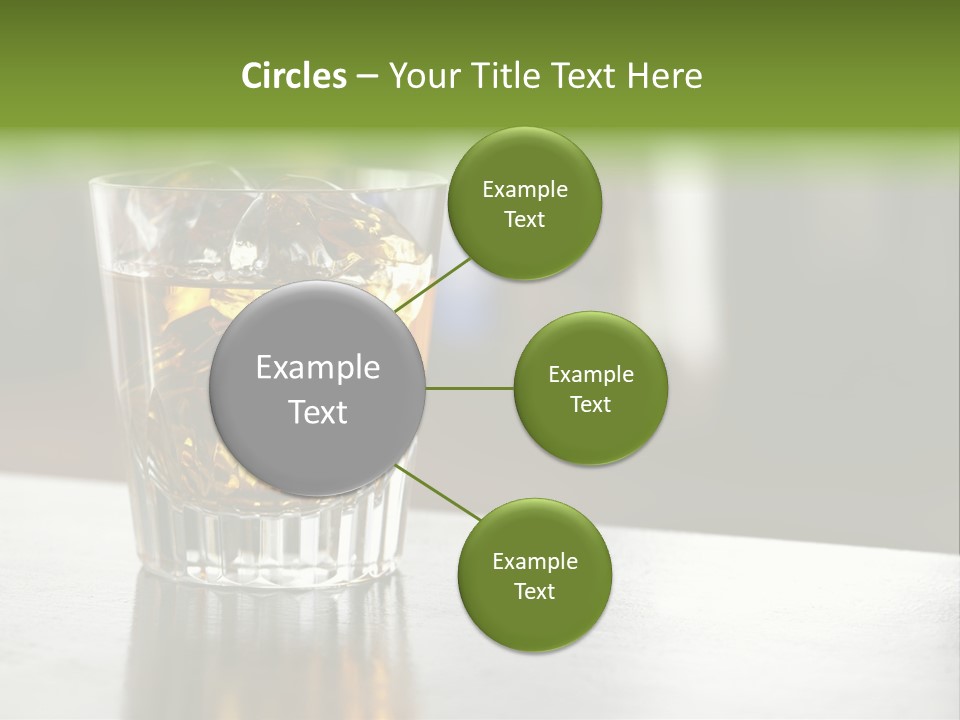 Glass Whiskey Background PowerPoint Template