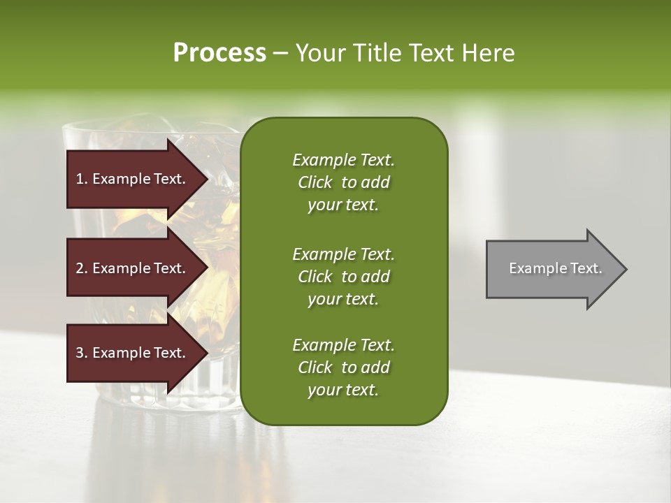 Glass Whiskey Background PowerPoint Template