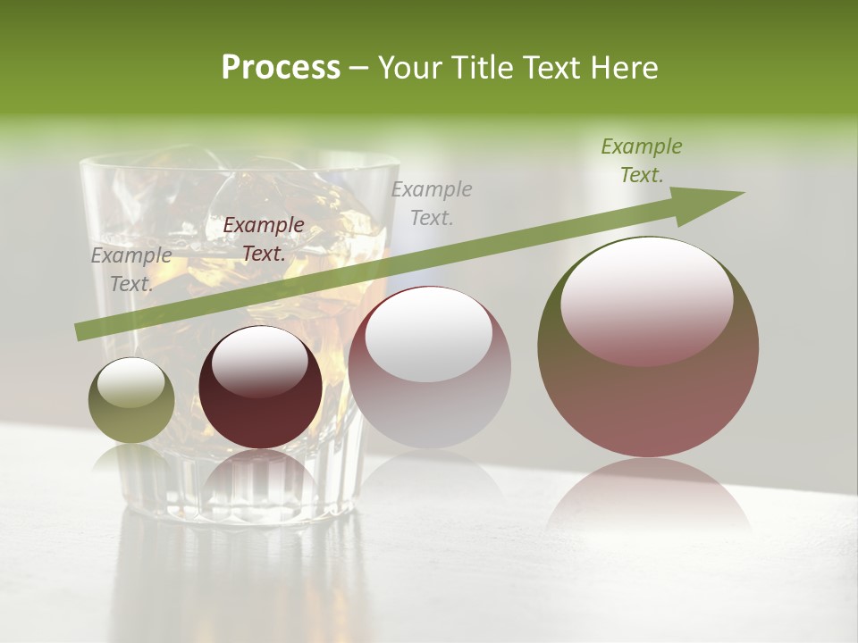 Glass Whiskey Background PowerPoint Template