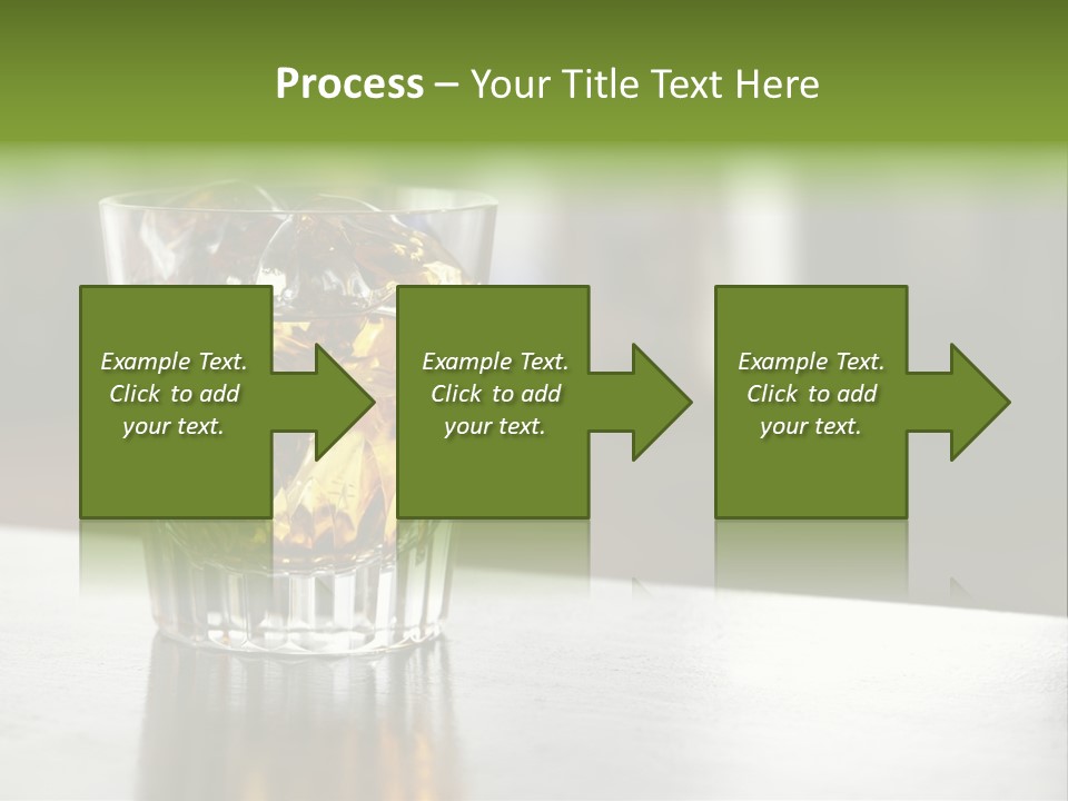 Glass Whiskey Background PowerPoint Template