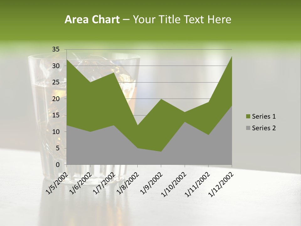 Glass Whiskey Background PowerPoint Template