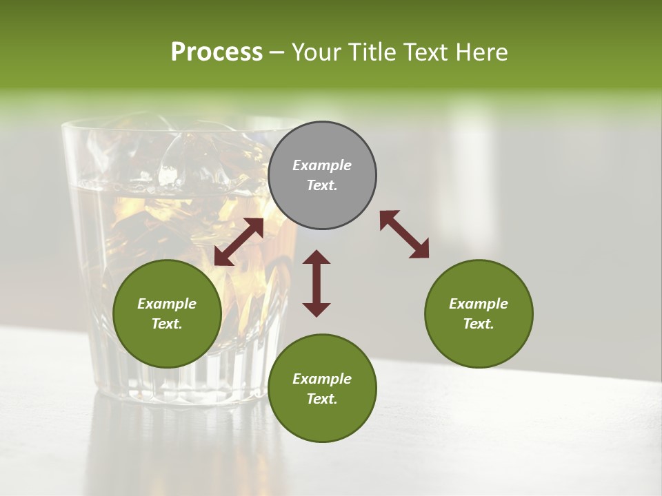 Glass Whiskey Background PowerPoint Template