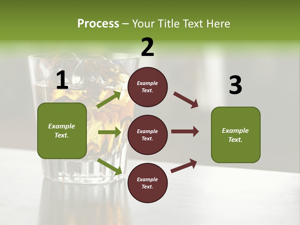 Glass Whiskey Background PowerPoint Template