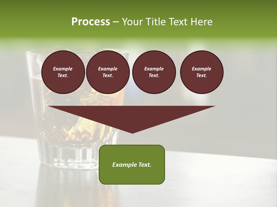 Glass Whiskey Background PowerPoint Template