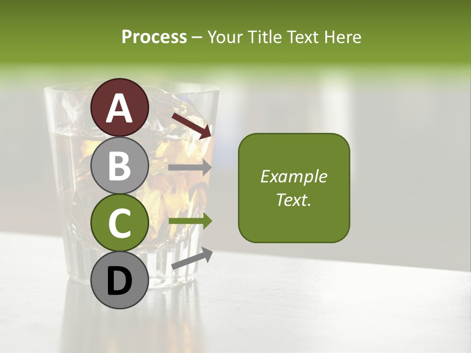 Glass Whiskey Background PowerPoint Template