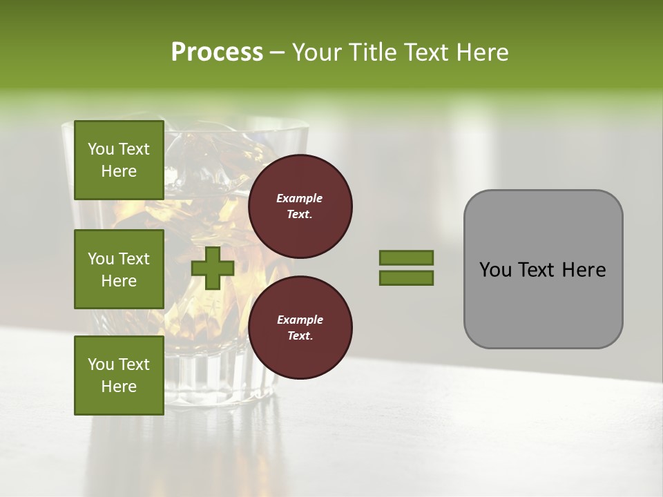 Glass Whiskey Background PowerPoint Template