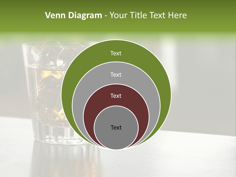 Glass Whiskey Background PowerPoint Template