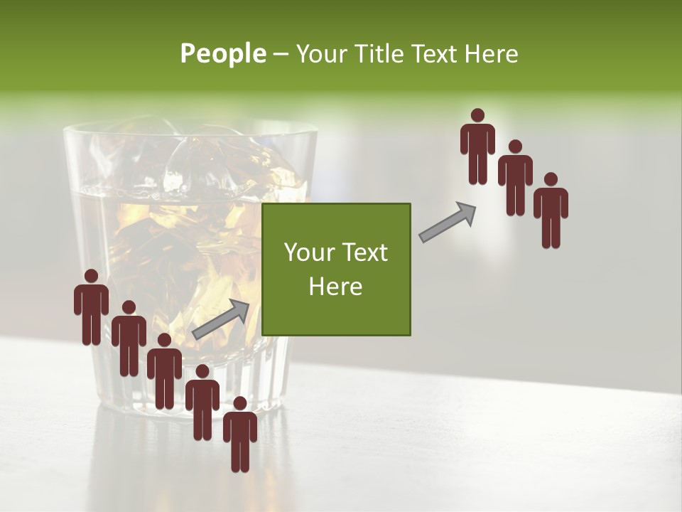 Glass Whiskey Background PowerPoint Template