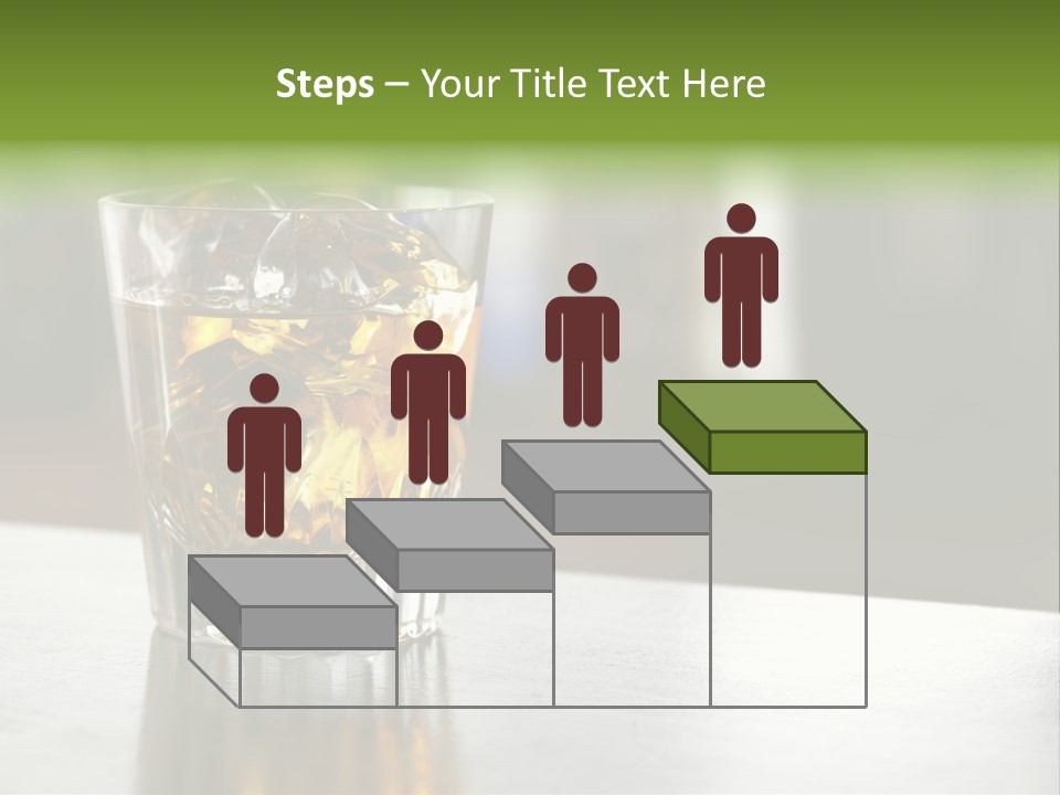 Glass Whiskey Background PowerPoint Template