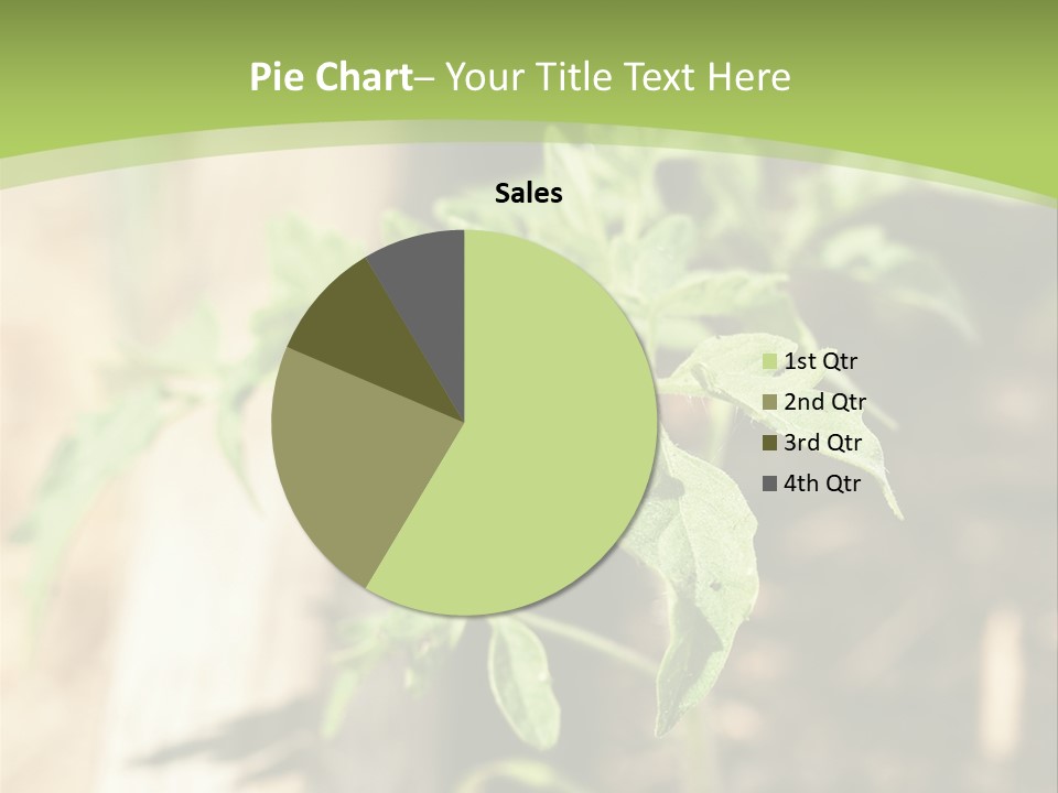 Organic Soil Sunshine PowerPoint Template