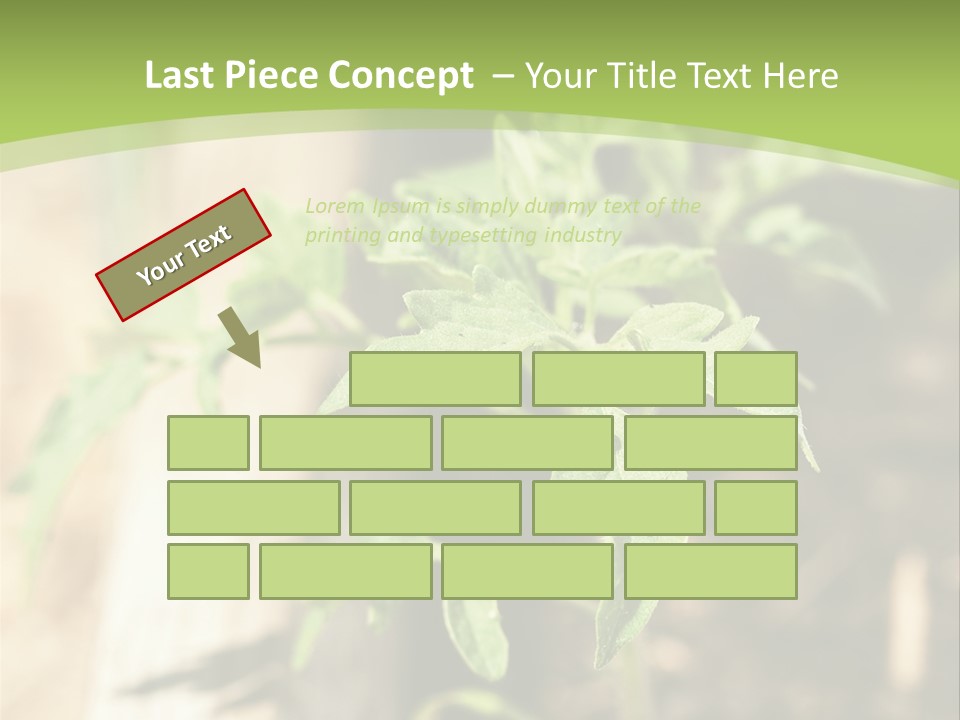 Organic Soil Sunshine PowerPoint Template