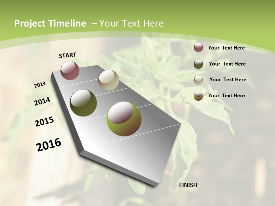 Organic Soil Sunshine PowerPoint Template