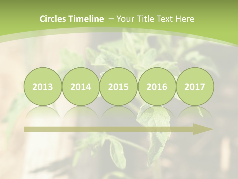 Organic Soil Sunshine PowerPoint Template