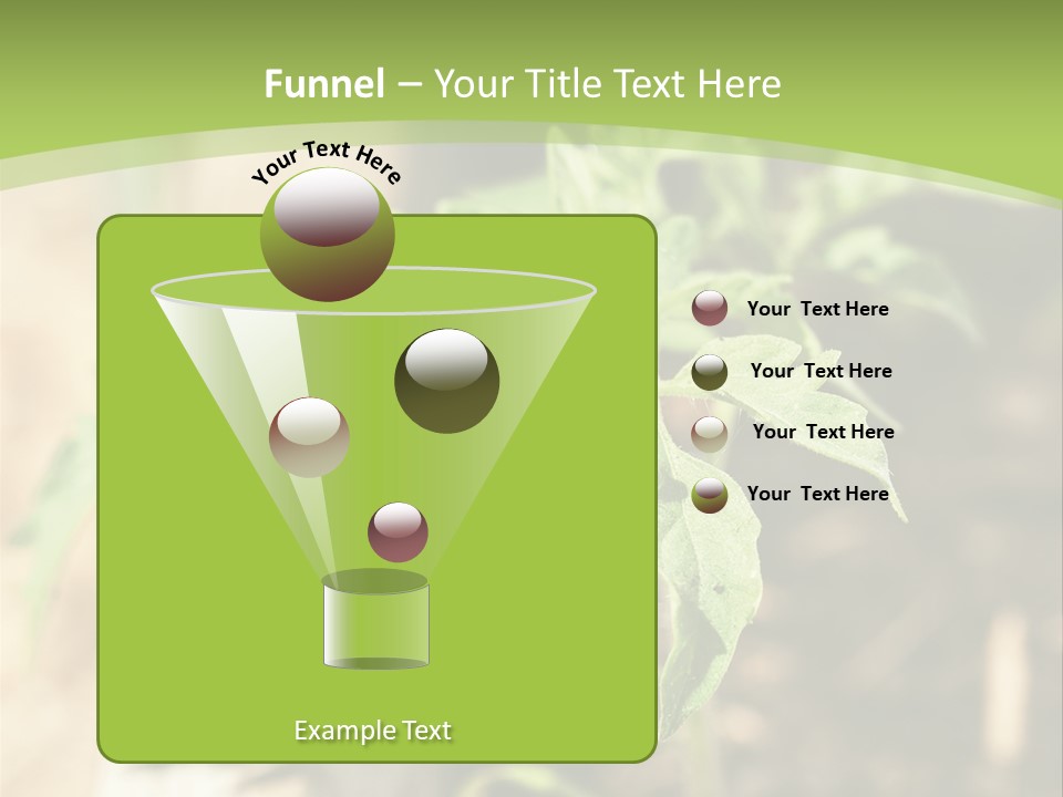 Organic Soil Sunshine PowerPoint Template