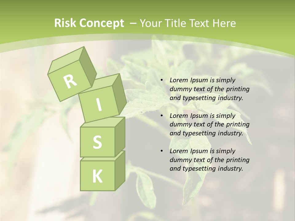 Organic Soil Sunshine PowerPoint Template